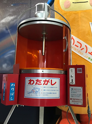 綿菓子自動製造機