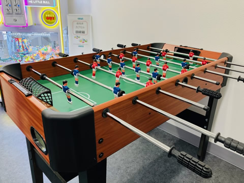 ご家族で楽しめる本格的卓上サッカーゲーム